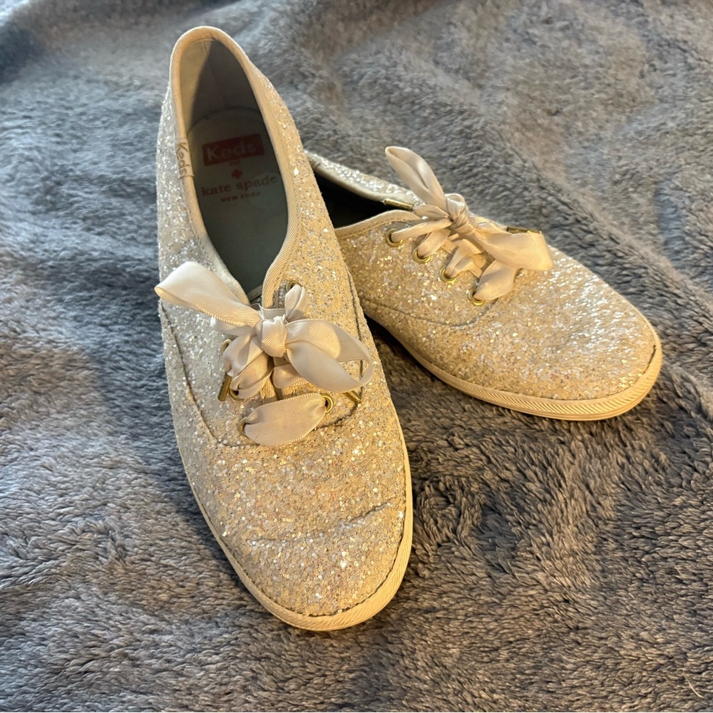 Keds x Kate Spade Glitter Sneakers